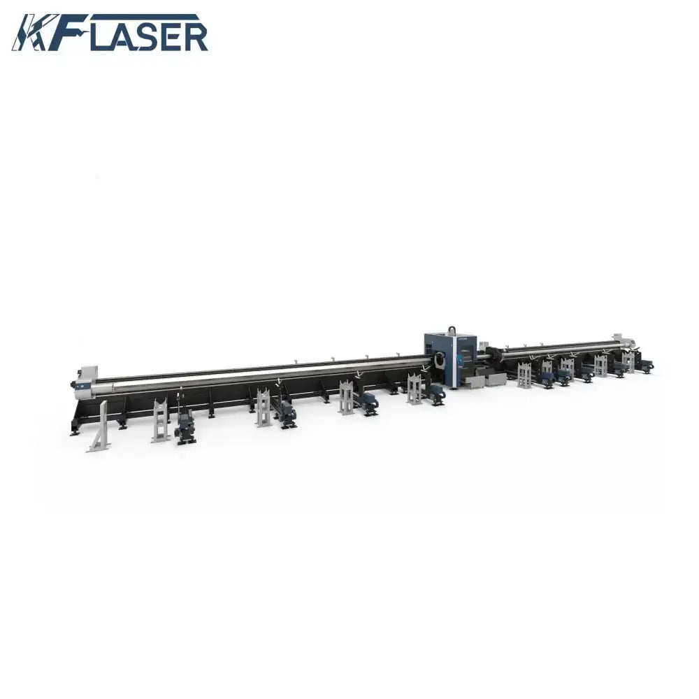 Long metal laser cutting machine for Fiber Laser Cutting with Precision Four Chuck