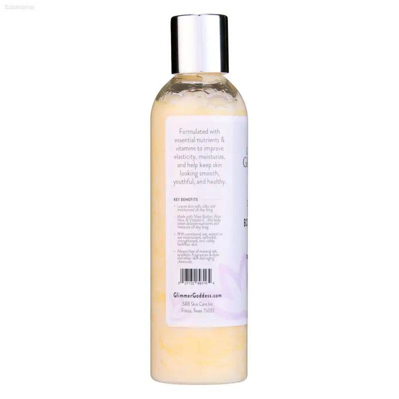 Bottle of lotion.
