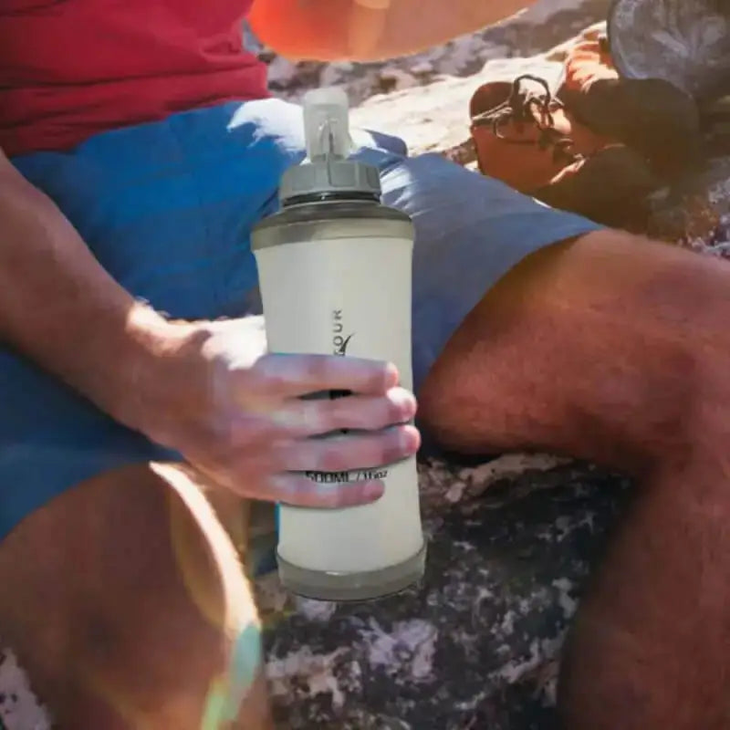 Flexible Expandable Sports Water Bottle for Hydration - Estalios