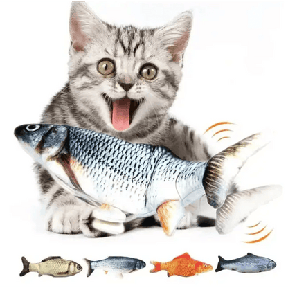 Flipping Fish Toy for Cats - Exciting USB Charged Fun - Estalios