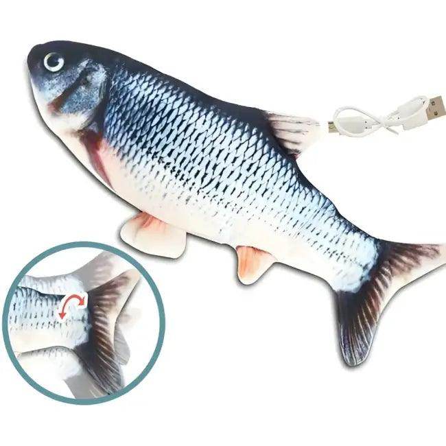 Flipping Fish Toy for Cats - Exciting USB Charged Fun - Estalios