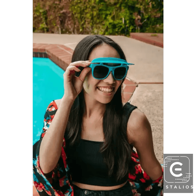 Vibrant Visor Sunglasses for Bold Colorful Style - Estalios