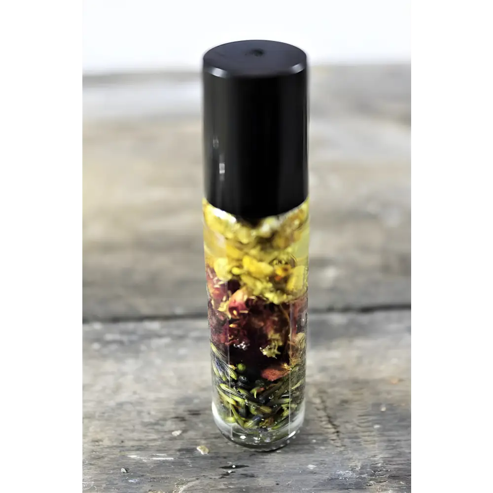 Herbal-infused roll-on bottle for Floral Essential Oil Perfume with organic essential oil