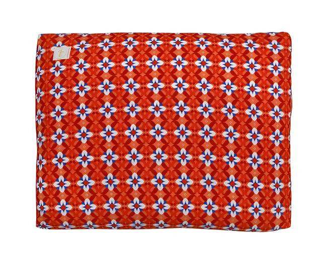 Floral Patterned Yoga Meditation Cushion for Comfort and Style - Estalios