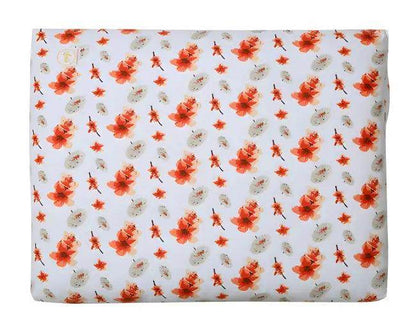 Floral Patterned Yoga Meditation Cushion for Comfort and Style - Estalios