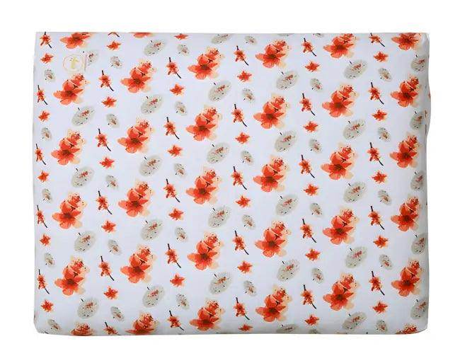 Floral Patterned Yoga Meditation Cushion for Comfort and Style - Estalios