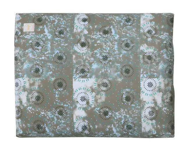 Floral Patterned Yoga Meditation Cushion for Comfort and Style - Estalios