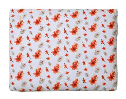 Floral Patterned Yoga Meditation Cushion for Comfort and Style - Estalios