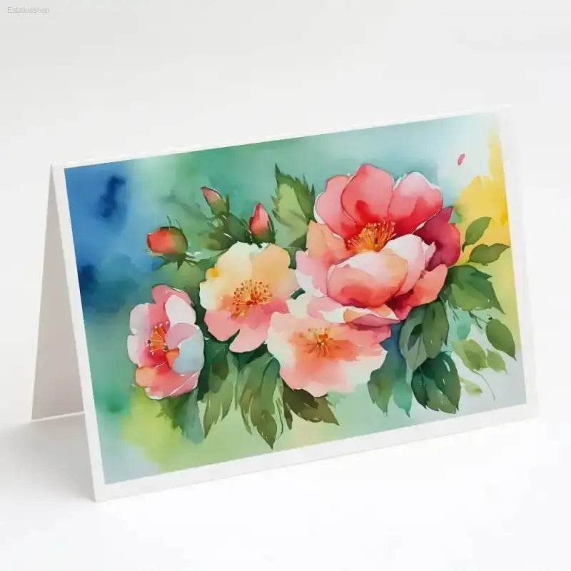 Floral Watercolor Card Burst! Okay, here's a product description for Floral Watercolor Card Burst! Unleash a burst of floral beauty with our exquisite - Estalios