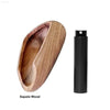 FLYMUYU 2-in-1 Wooden Coffee Bean Dosing Cup & Spray Bottle Set - Elevate Your Brewing Experience!
