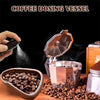 FLYMUYU 2-in-1 Wooden Coffee Bean Dosing Cup & Spray Bottle Set - Elevate Your Brewing Experience!