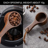 FLYMUYU 2-in-1 Wooden Coffee Bean Dosing Cup & Spray Bottle Set - Elevate Your Brewing Experience!