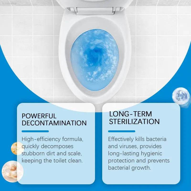 Foam Toilet Cleaner Decontamination Household Deodorant Cleaner - Estalios