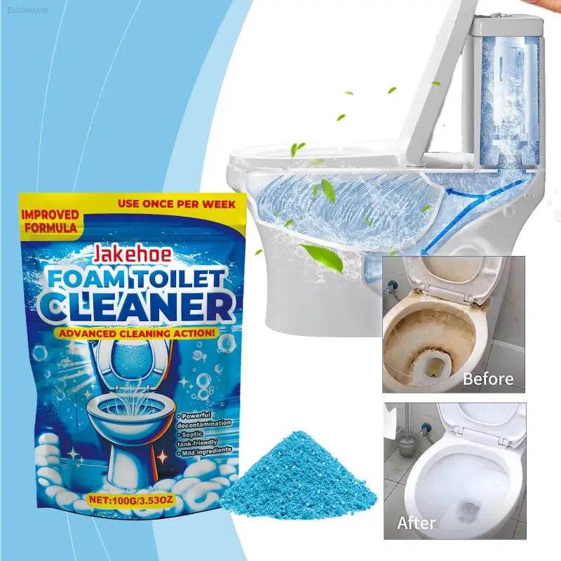Foam Toilet Cleaner Decontamination Household Deodorant Cleaner - Estalios