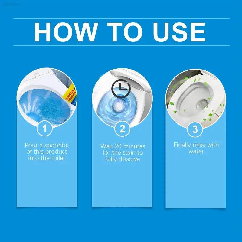 Foam Toilet Cleaner Decontamination Household Deodorant Cleaner - Estalios