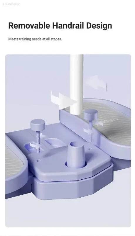 Foldable 3-in-1 Ski Trainer for Postpartum Home Workouts - Estalios
