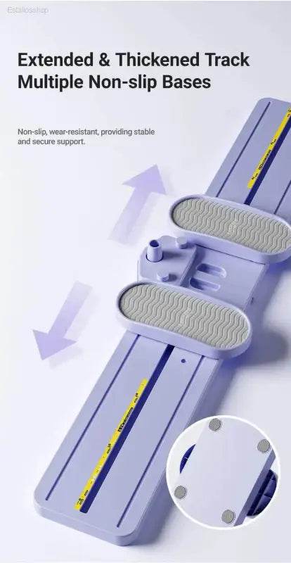 Foldable 3-in-1 Ski Trainer for Postpartum Home Workouts - Estalios