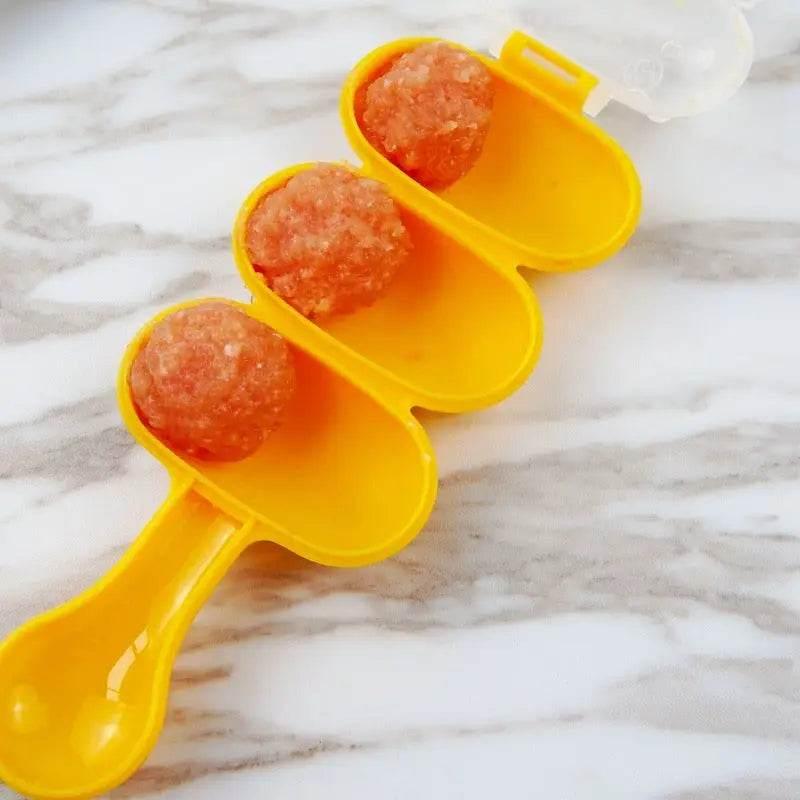 Food Grade PP Baking Tool Wobbly Meatball Artifact Mold - Estalios