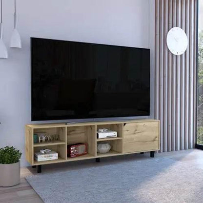 Four Light Oak TV Stands for TVs Up to 70 Inches - Estalios