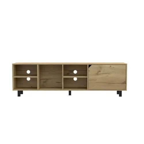 Four Light Oak TV Stands for TVs Up to 70 Inches - Estalios