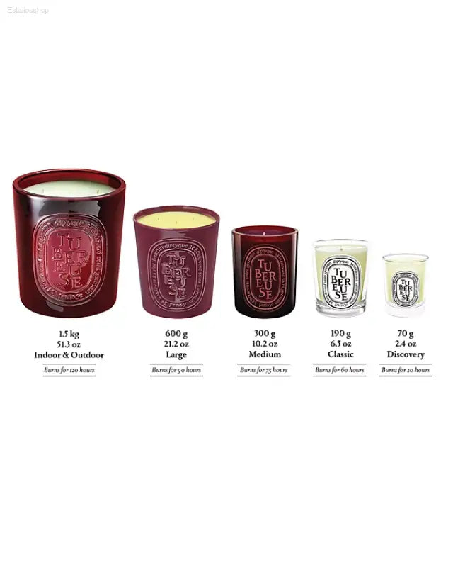 🌸 Fragrant Escape – DIPTYQUE Tuberose Magnum Candle 21.2 Oz | Perfect for Creating a Serene Atmosphere - 21.2 oz