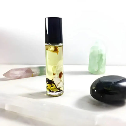 Aromatic Frankincense Rollerball for Spiritual Practice with essential oil blend