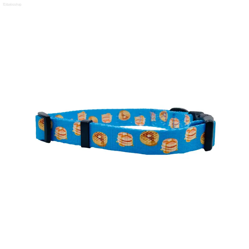 🐾 Fun Style – Pancakes & Waffles Breakfast Dog Collar | Perfect for Fashion-Forward Pups Cutieties.com  EstaliosShop
