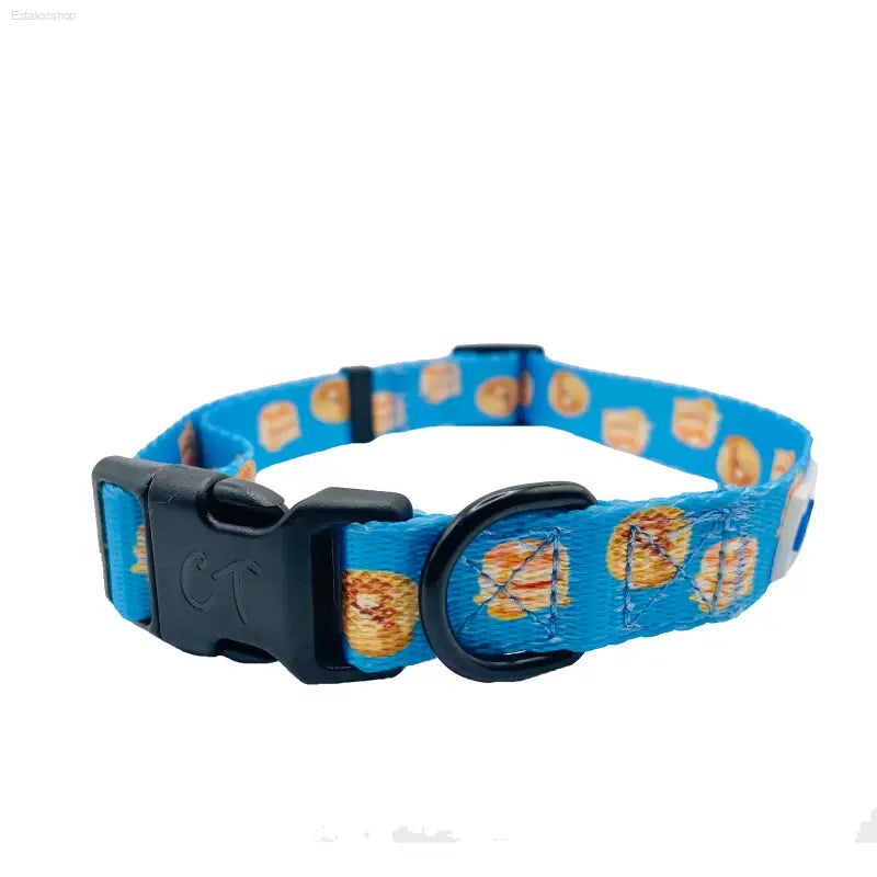 🐾 Fun Style – Pancakes & Waffles Breakfast Dog Collar | Perfect for Fashion-Forward Pups Cutieties.com  EstaliosShop