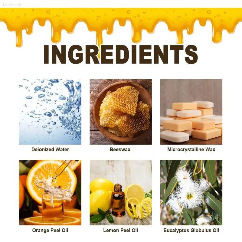 Furniture Beeswax Spray for Polishing and Floor Care - Estalios