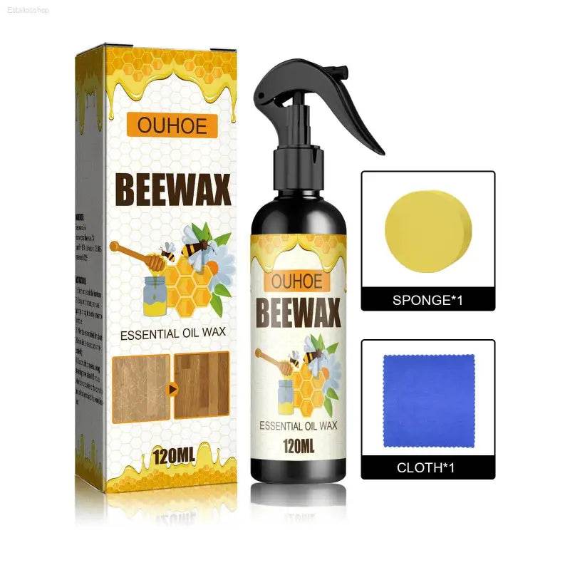 Furniture Beeswax Spray for Polishing and Floor Care - Estalios