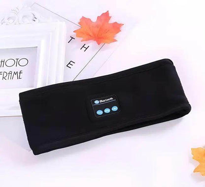 Fuzzy Pink Fitness Yoga Headband with Bluetooth for Outdoor Activities - Estalios