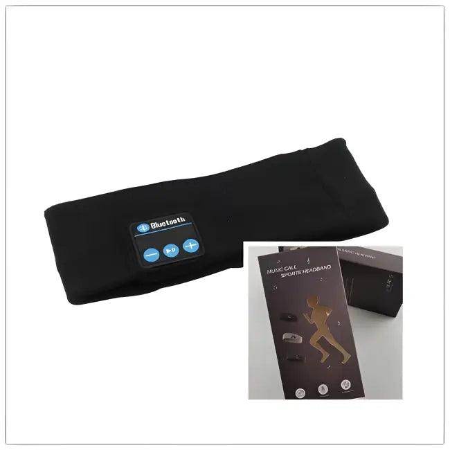 Fuzzy Pink Fitness Yoga Headband with Bluetooth for Outdoor Activities - Estalios