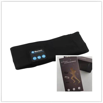 Fuzzy Pink Fitness Yoga Headband with Bluetooth for Outdoor Activities - Estalios