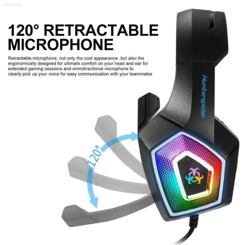 🎮 Game-Changer – Dragon Stereo LED Gaming Headset | Ultimate Comfort for Serious Gamers EstaliosShop  EstaliosShop