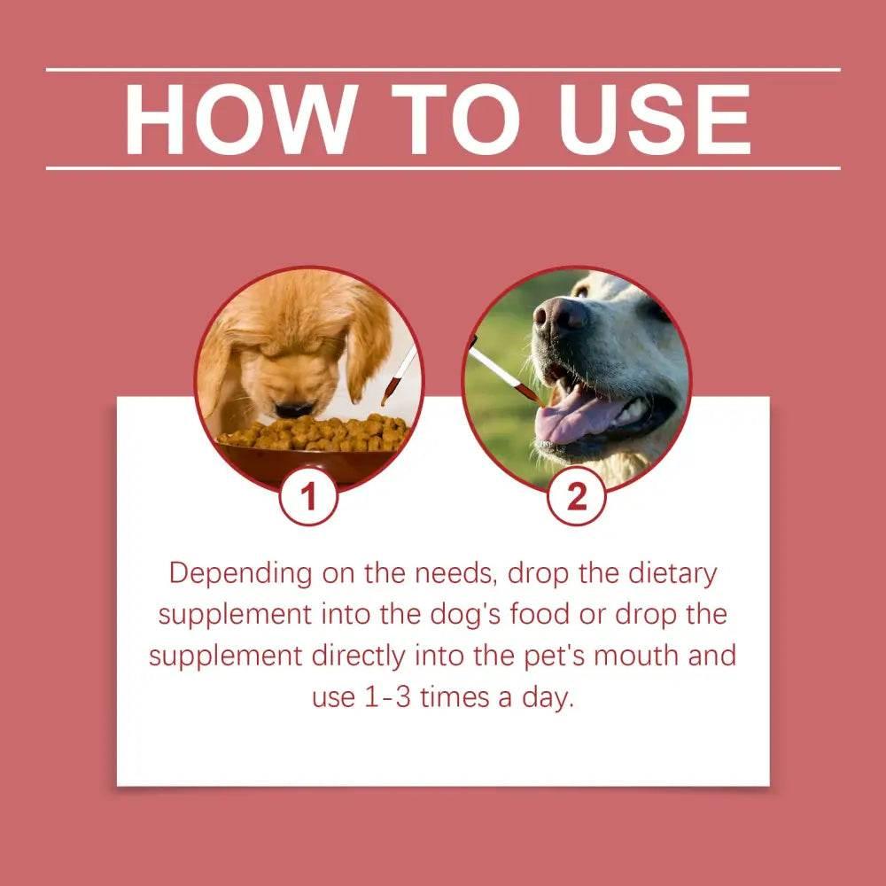 Gentle Pet Dog Syrup Enhances Vitality and Health - Estalios