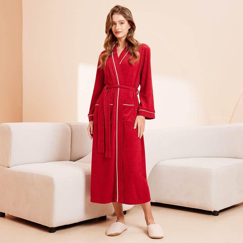 Get Cozy with Vibrant Matching Bathrobe Sets - Estalios