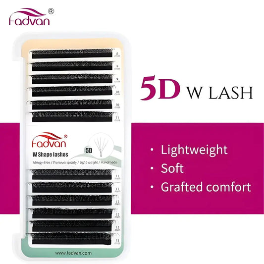 Get Lush 5D Shaped Faux Mink Lashes for stunning shaped eyelash extensions