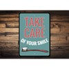 Get Ready to Shine with Our Eye-Catching Dental Care Sign! - Estalios