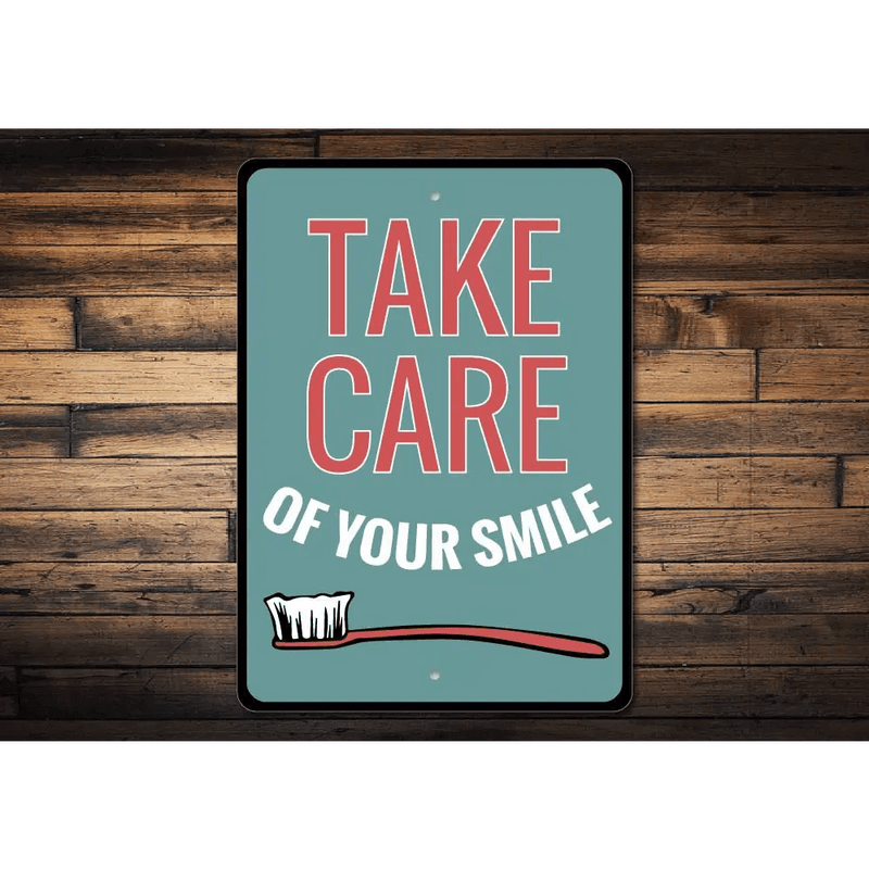 Get Ready to Shine with Our Eye-Catching Dental Care Sign! - Estalios