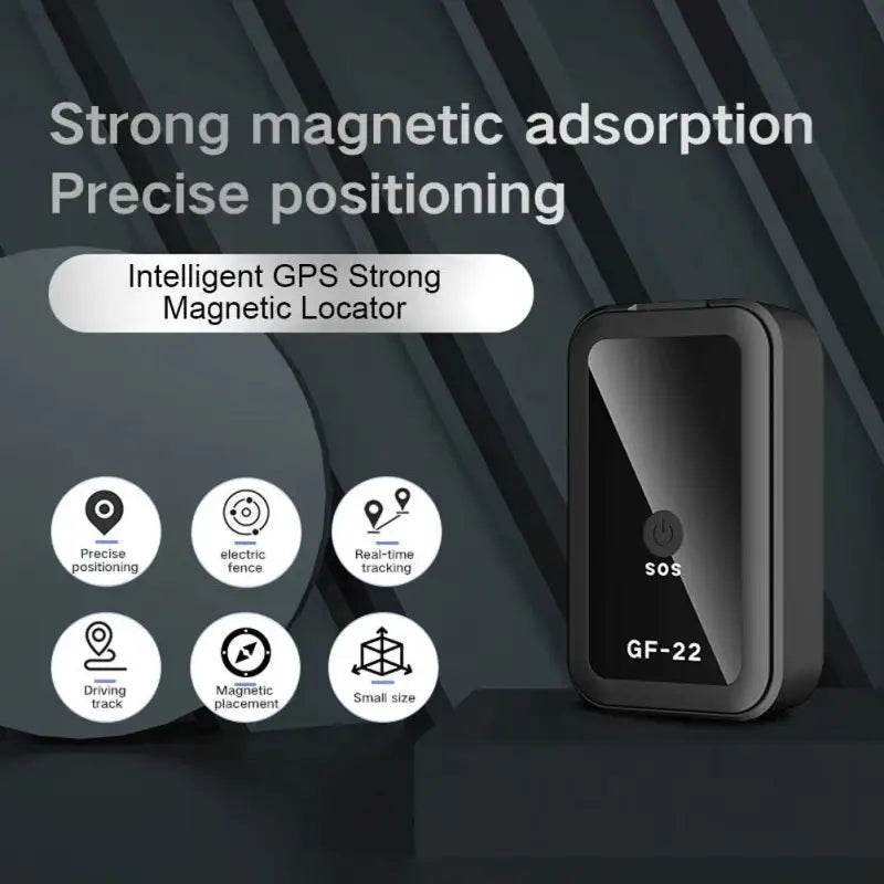 GF22 GPS Tracker Real-Time GPS Locator WiFi+LBS+GPS Position Anti-Theft Anti-Lost Location Tracker Pet Vehicle Tracking Device - Estalios