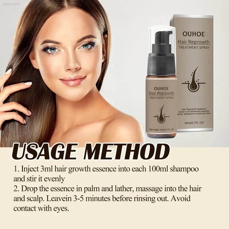 Ginger Hair Spray to Prevent Hair Loss and Strengthen Hair - Estalios