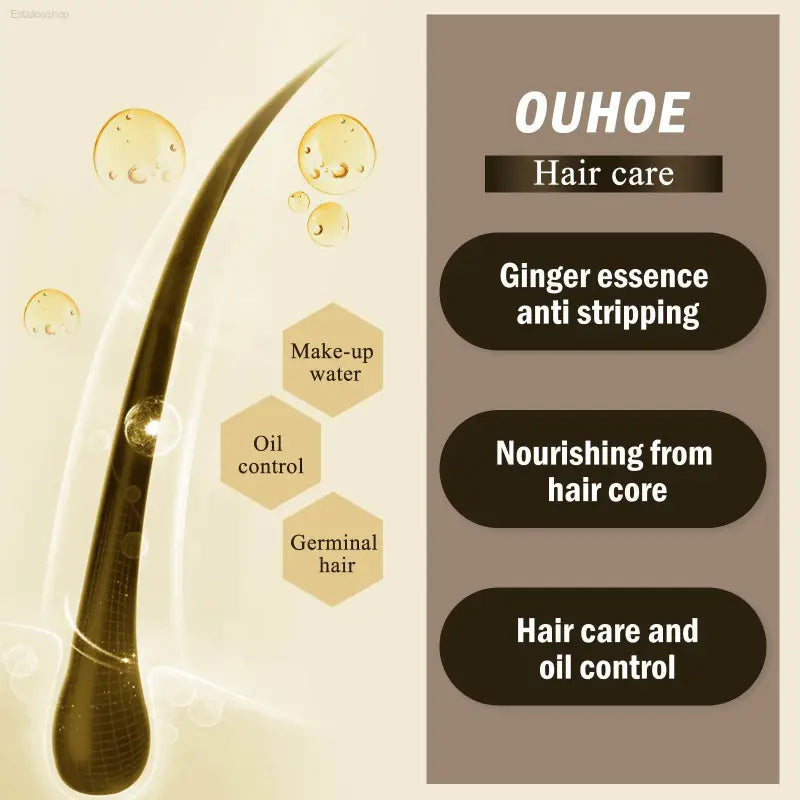 Ginger Hair Spray to Prevent Hair Loss and Strengthen Hair - Estalios