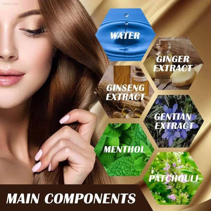 Ginger Hair Spray to Prevent Hair Loss and Strengthen Hair - Estalios