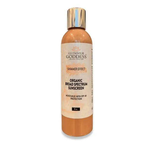 Glimmer Goddess Shimmer Sunscreen for Radiant Summer Skin - Estalios