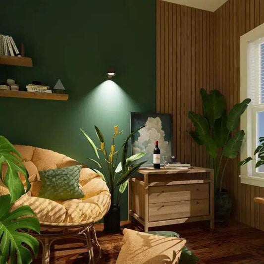 Glowall Illuminating Cozy Workspace for Bedroom Elegance - Estalios