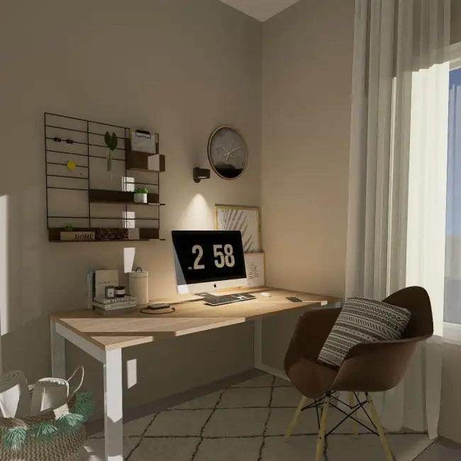 Glowall Illuminating Cozy Workspace for Bedroom Elegance - Estalios