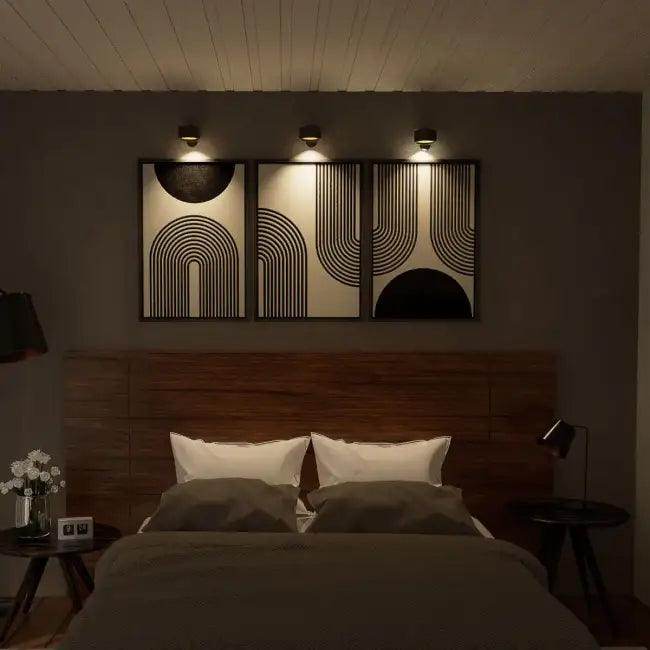 Glowall Illuminating Cozy Workspace for Bedroom Elegance - Estalios