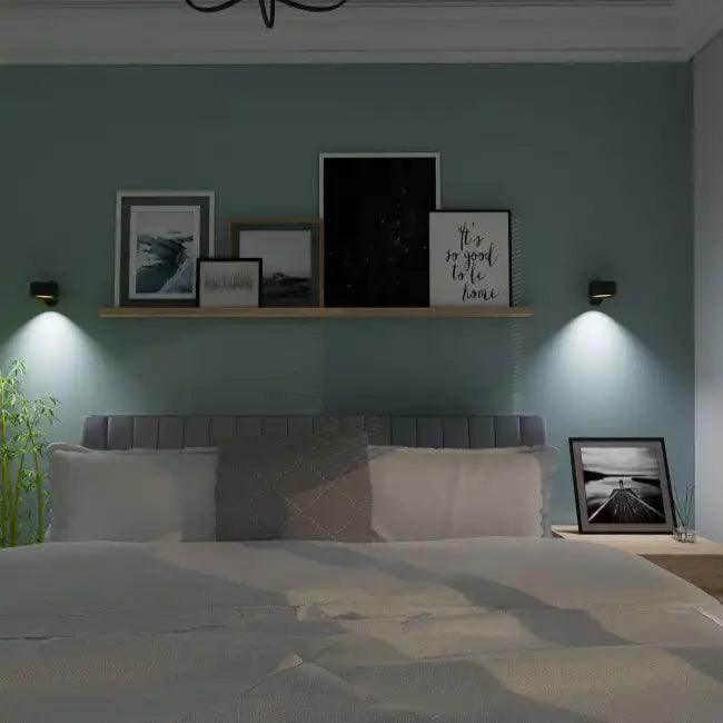 Glowall Illuminating Cozy Workspace for Bedroom Elegance - Estalios