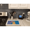 Gold Golden Retriever Glass Cutting Board - Durable and Stylish - Estalios