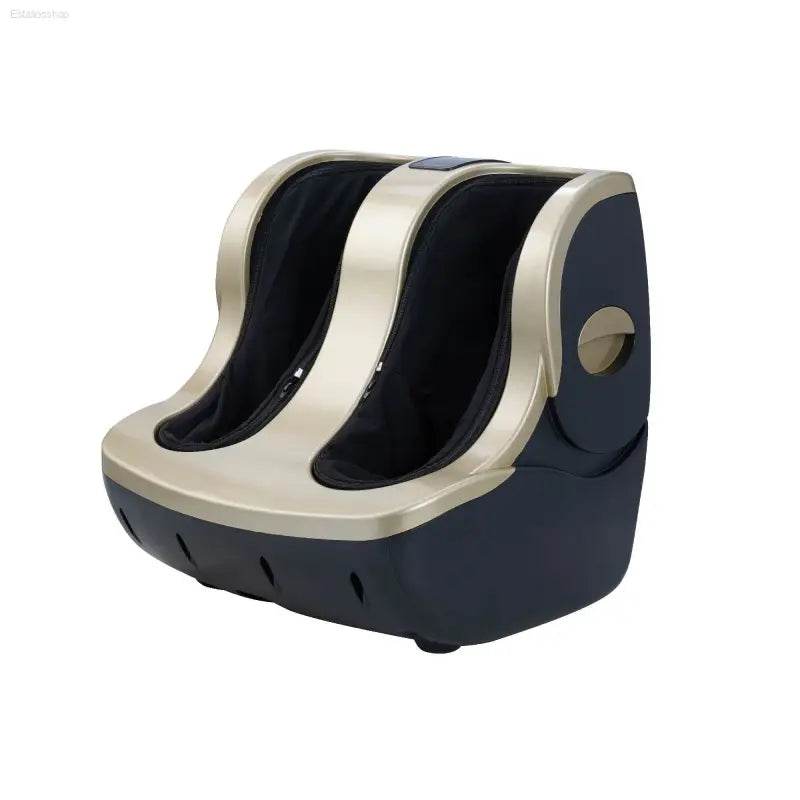 Foot massager with two foot slots.